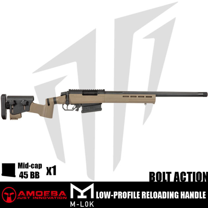 Ares Striker Tactical T1 Sniper Airsoft Tüfeği – Tan