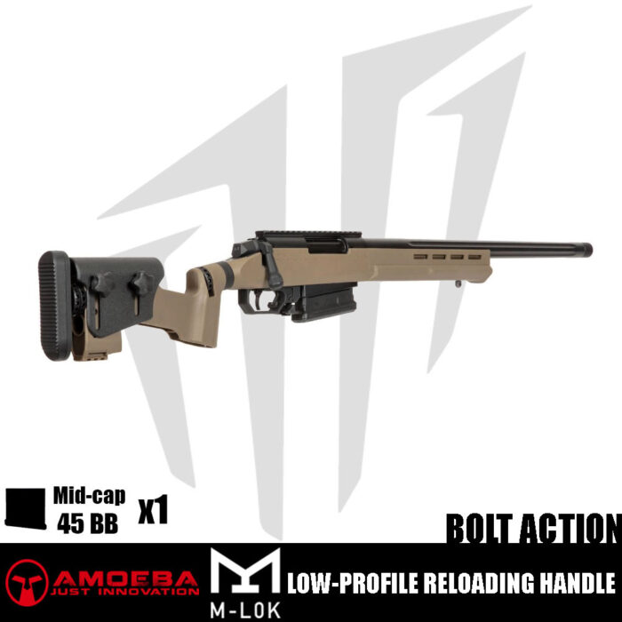 Ares Striker Tactical T1 Sniper Airsoft Tüfeği – Tan