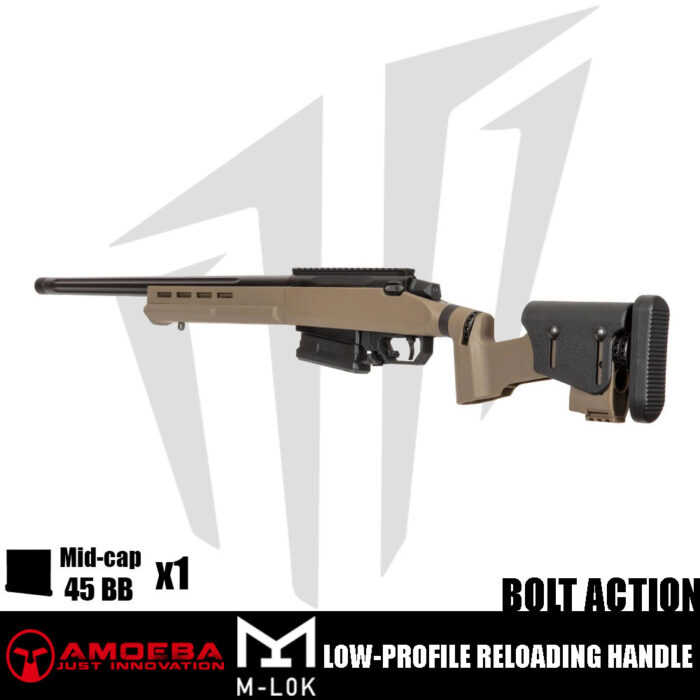 Ares Striker Tactical T1 Sniper Airsoft Tüfeği – Tan