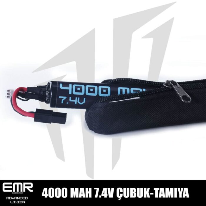 EMR 7.4V 4000 mAh Çubuk Tamiya Lithium-Ion Pil