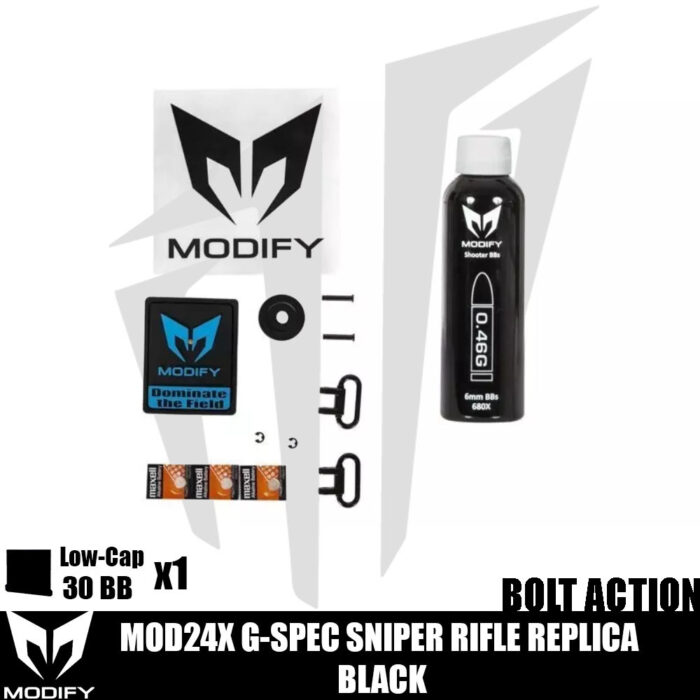 MOD 24X G-Spec Sniper Airsoft Tüfeği – Siyah