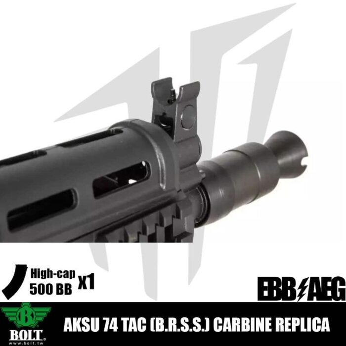 Bolt® Aksu74 Tac (B.R.S.S.) Airsoft Tüfeği Siyah