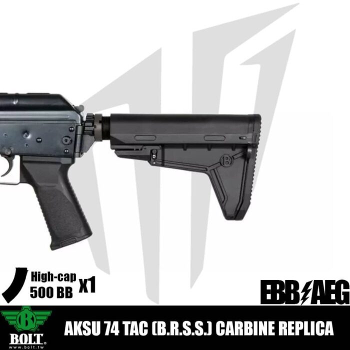 Bolt® Aksu74 Tac (B.R.S.S.) Airsoft Tüfeği Siyah