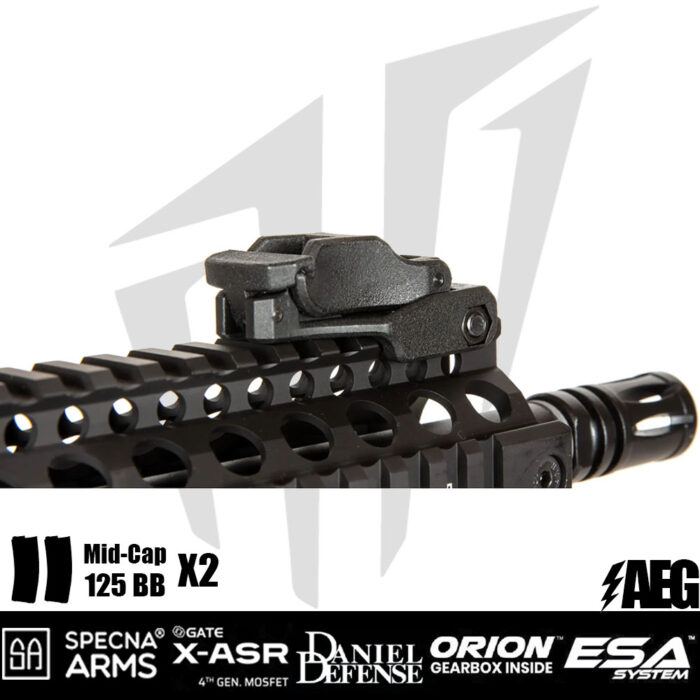 Specna Arms Daniel Defense® MK18 SA-E26 EDGE™ Airsoft Tüfeği Siyah