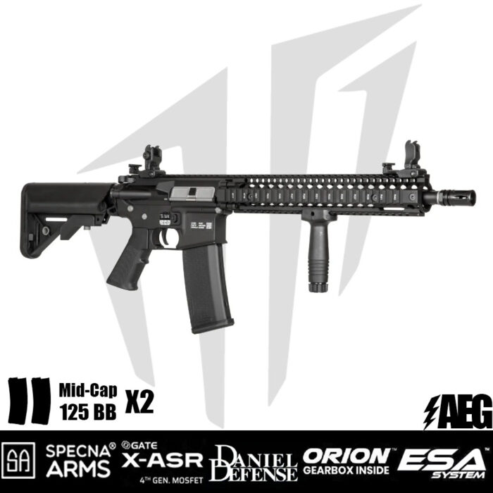 Specna Arms Daniel Defense® MK18 SA-E26 EDGE™ Airsoft Tüfeği Siyah