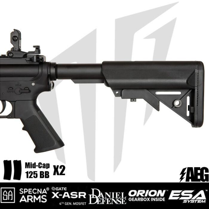 Specna Arms Daniel Defense® MK18 SA-E26 EDGE™ Airsoft Tüfeği Siyah