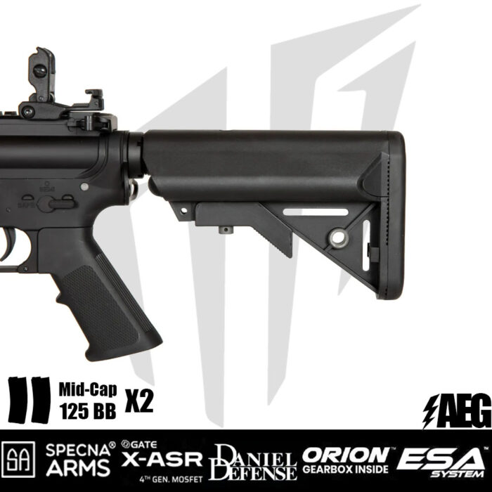 Specna Arms Daniel Defense® MK18 SA-E26 EDGE™ Airsoft Tüfeği Siyah