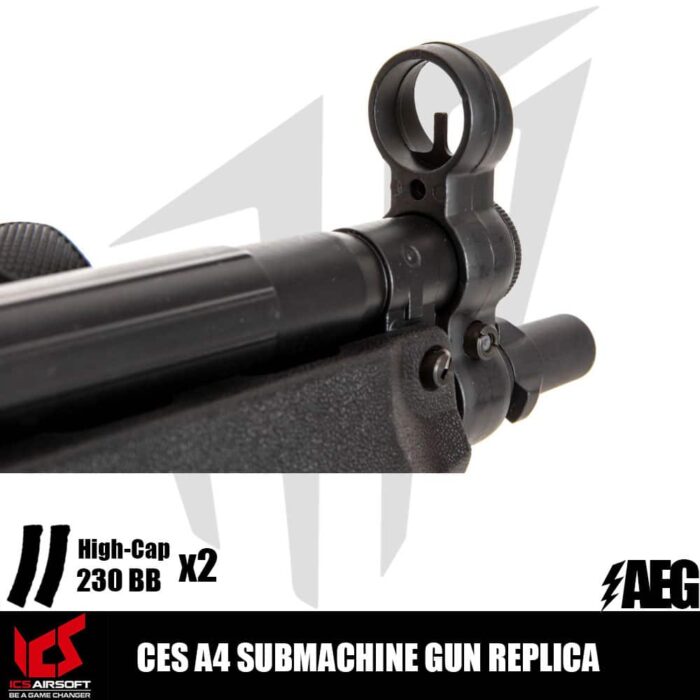 ICS® CES A4 SMG Airsoft Tüfeği Siyah