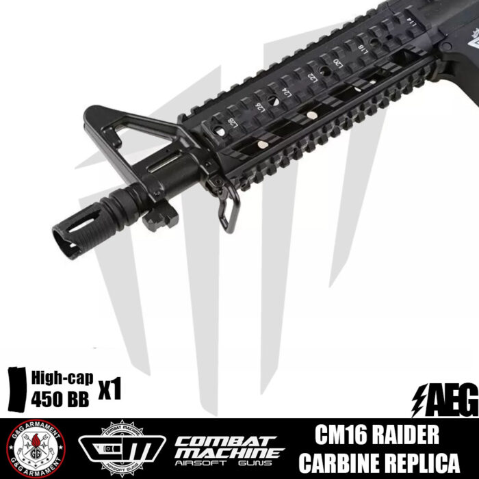 G&G CM16 Raider Airsoft Tüfeği Siyah