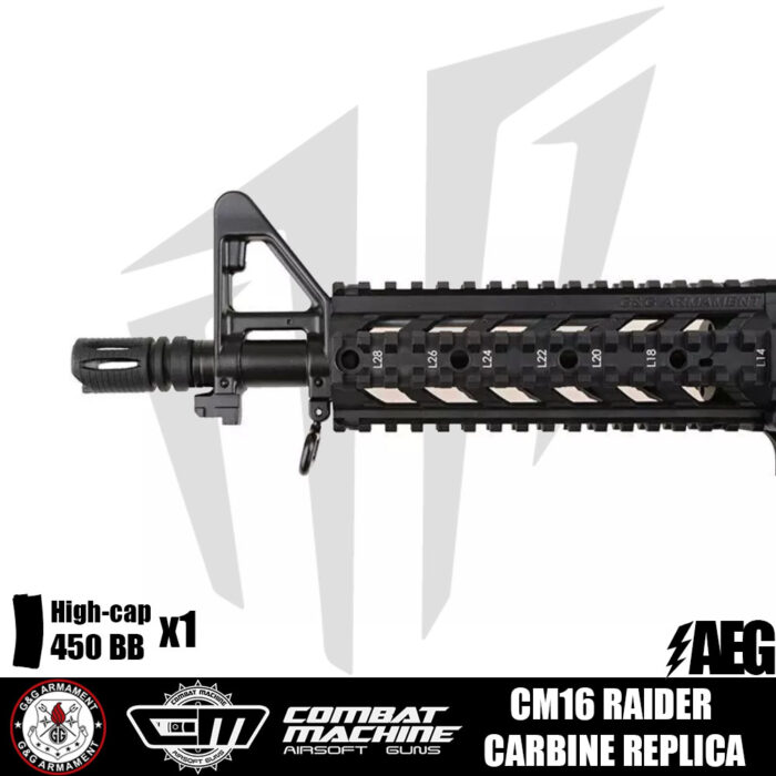G&G CM16 Raider Airsoft Tüfeği Siyah