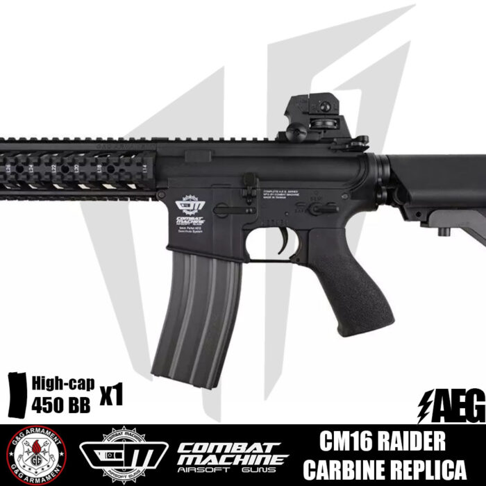 G&G CM16 Raider Airsoft Tüfeği Siyah