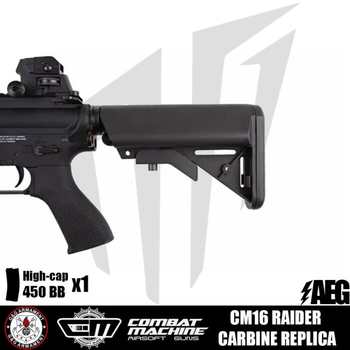 G&G CM16 Raider Airsoft Tüfeği Siyah