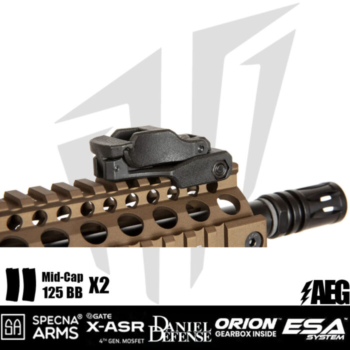 Specna Arms Daniel Defense® MK18 SA-E26 EDGE™ Airsoft Tüfeği Chaos Bronze