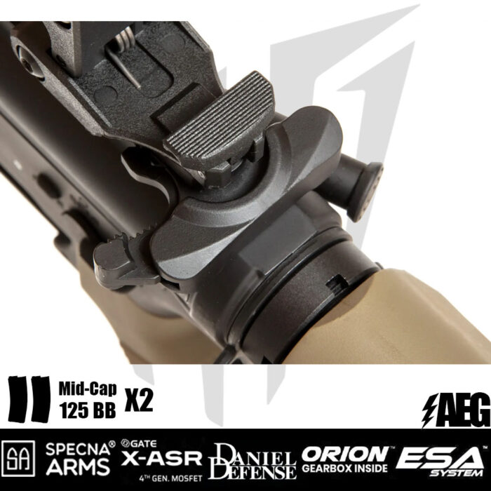 Specna Arms Daniel Defense® MK18 SA-E26 EDGE™ Airsoft Tüfeği Chaos Bronze