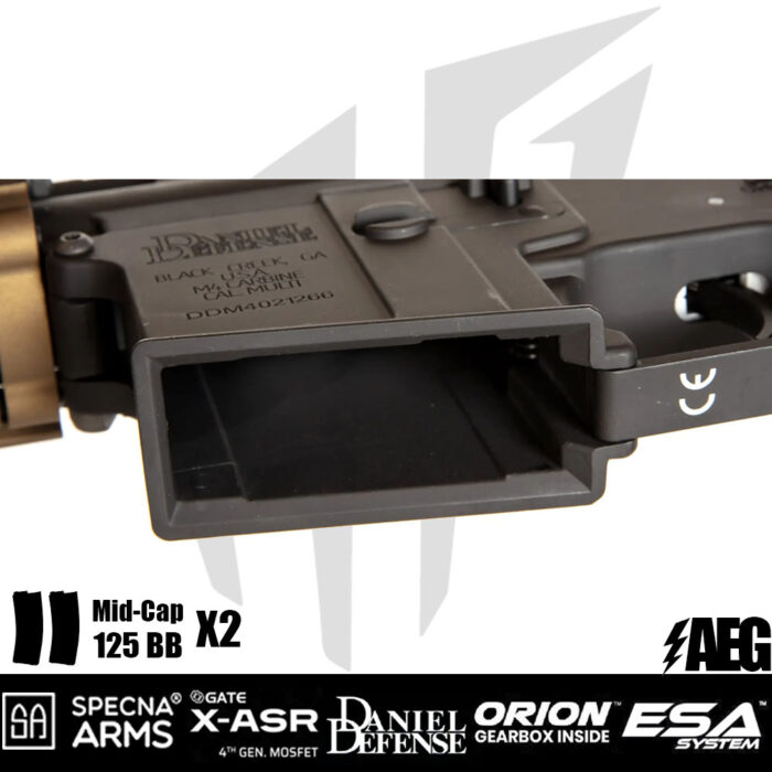 Specna Arms Daniel Defense® MK18 SA-E26 EDGE™ Airsoft Tüfeği Chaos Bronze