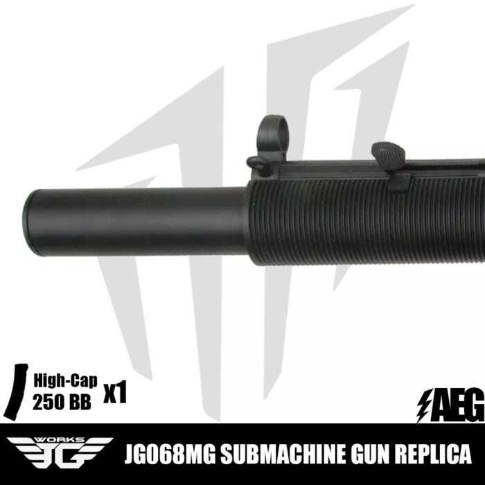 JG 068MG SMG Airsoft Tüfeği Siyah