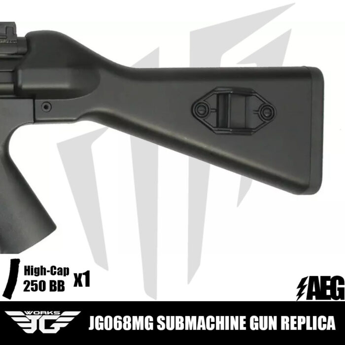JG 068MG SMG Airsoft Tüfeği Siyah
