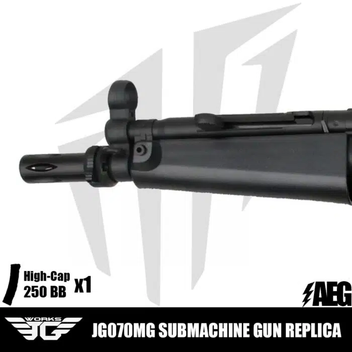 JG 070MG SMG Airsoft Tüfeği Siyah