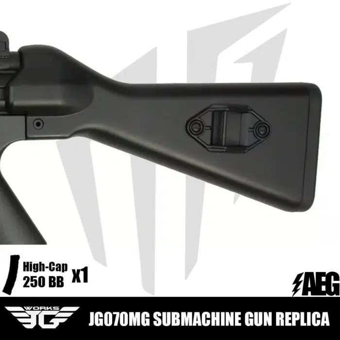 JG 070MG SMG Airsoft Tüfeği Siyah