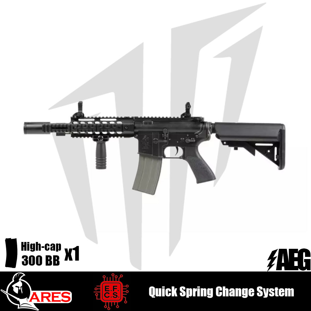 Ares M4 CQB-4 Airsoft Tüfeği Siyah