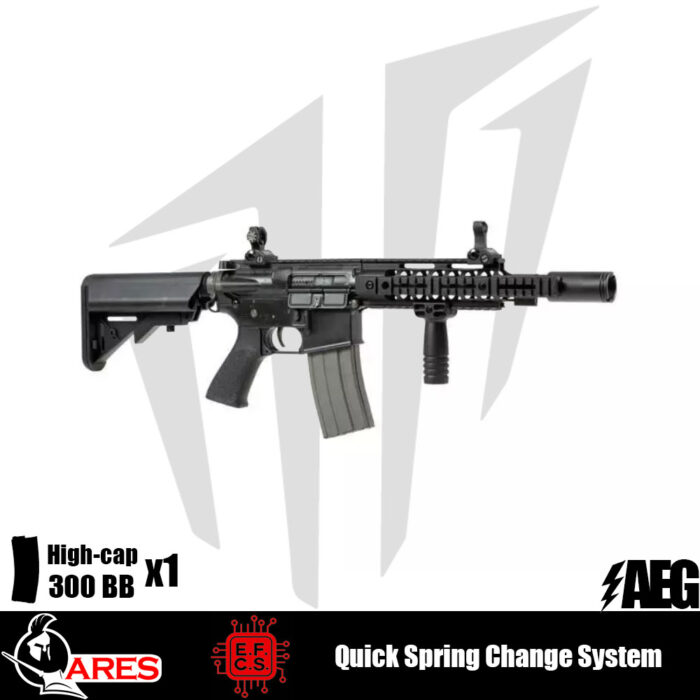 Ares M4 CQB-4 Airsoft Tüfeği Siyah