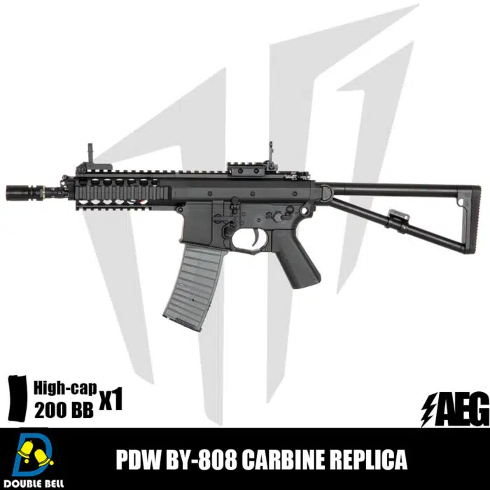 DBY PDW BY-808 Airsoft Tüfeği Siyah