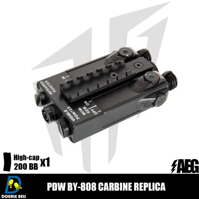 DBY PDW BY-808 Airsoft Tüfeği Siyah