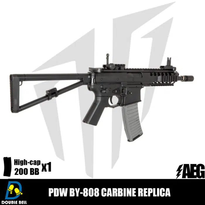 DBY PDW BY-808 Airsoft Tüfeği Siyah