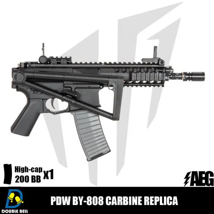 DBY PDW BY-808 Airsoft Tüfeği Siyah