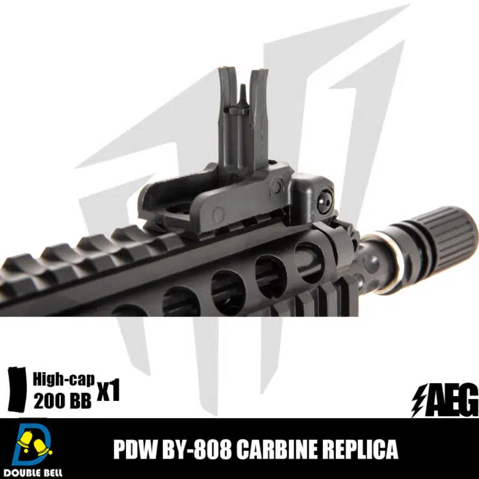 DBY PDW BY-808 Airsoft Tüfeği Siyah