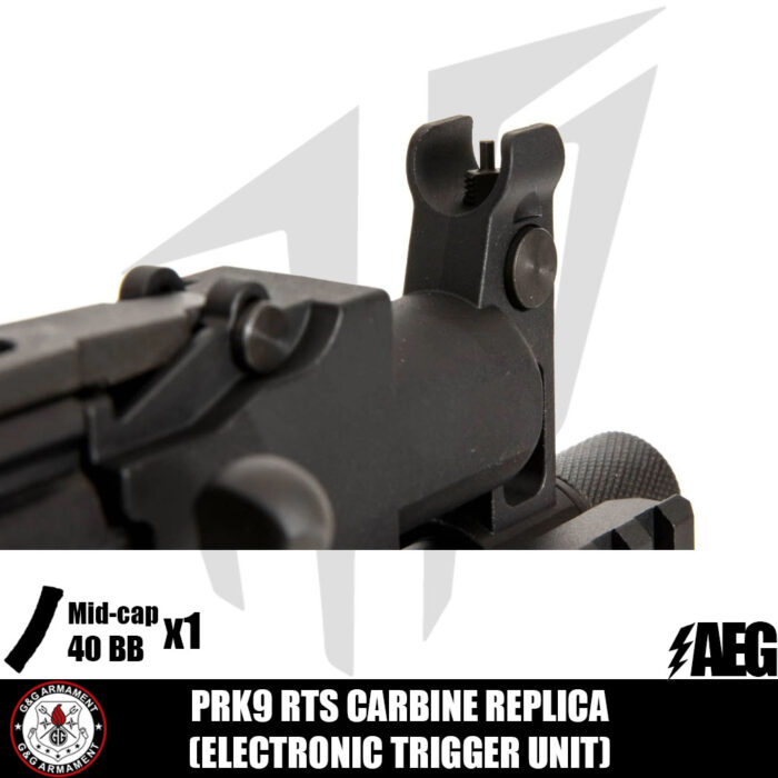 G&G PRK9 RTS Airsoft Tüfeği Siyah