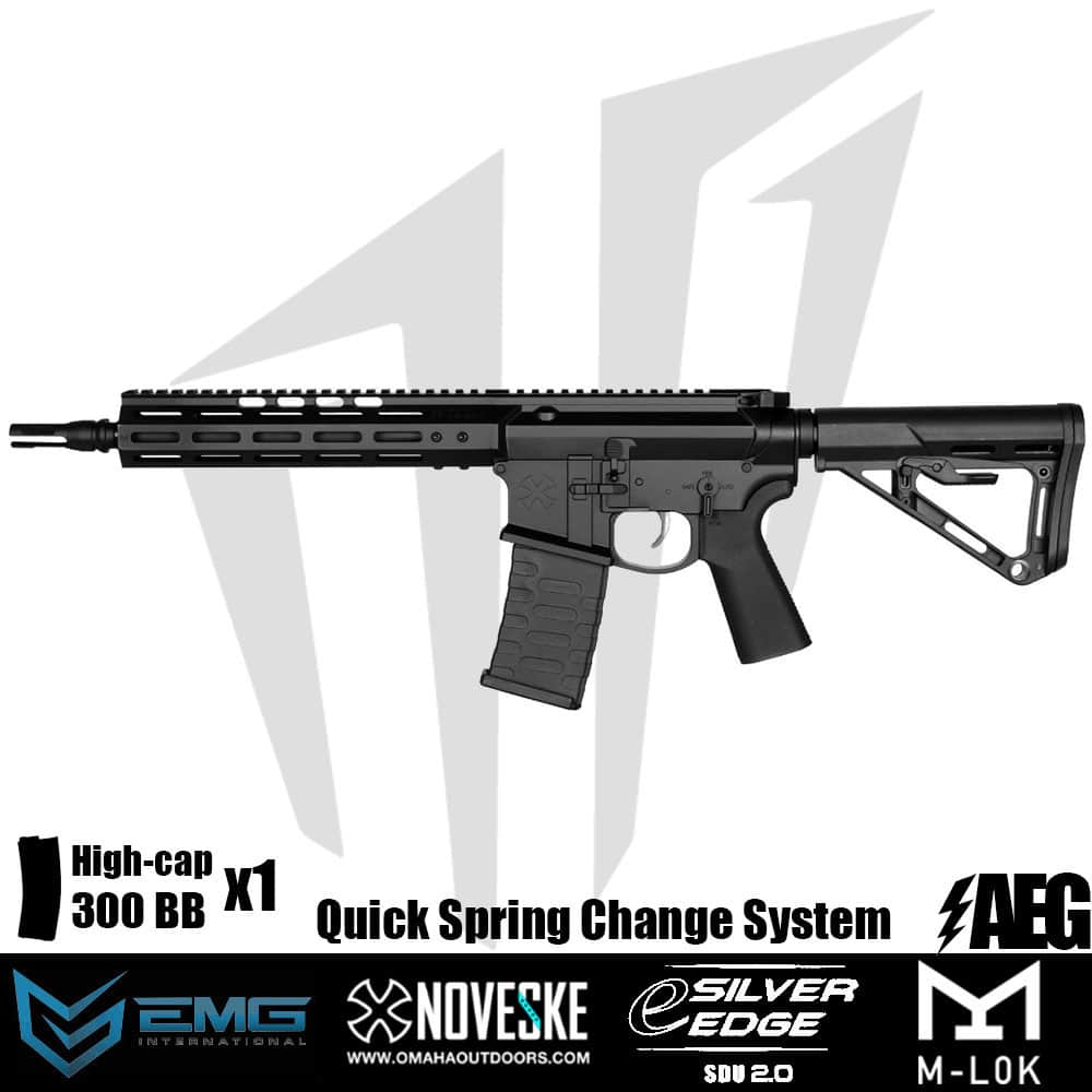 EMG Noveske Shorty 10.5 Gen 4 Airsoft Tüfeği Siyah