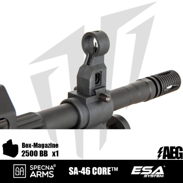 Specna Arms SA-46 CORE™ LMG Airsoft Tüfeği Siyah