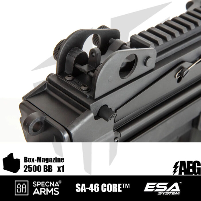 Specna Arms SA-46 CORE™ LMG Airsoft Tüfeği Siyah