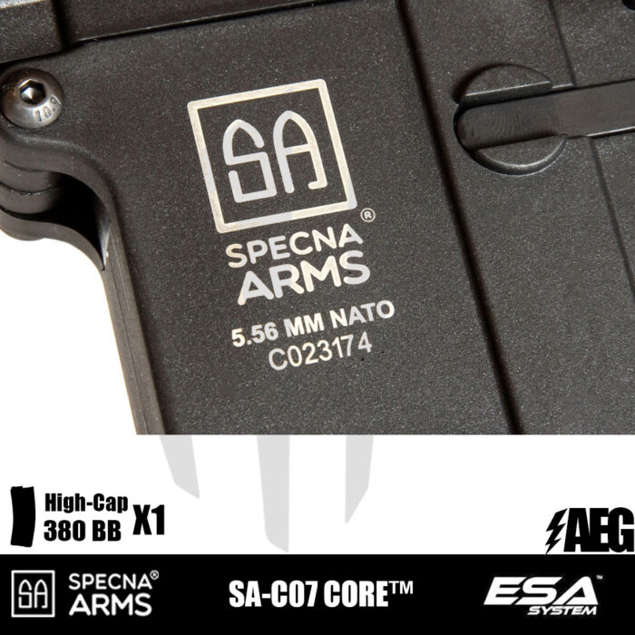 Specna Arms SA-C07 CORE Airsoft Tüfeği Siyah