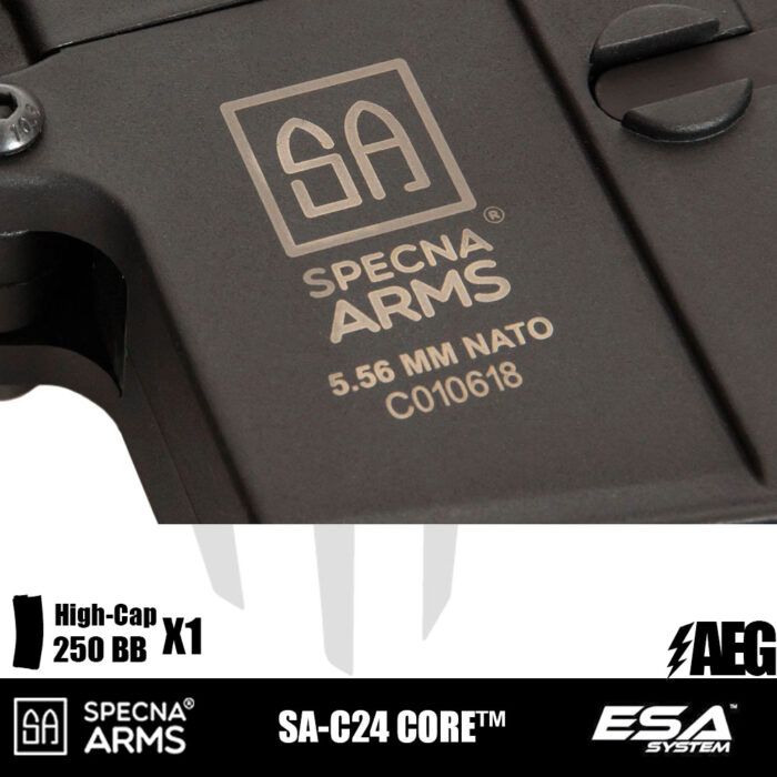 Specna Arms SA-C24 CORE Airsoft Tüfeği Siyah