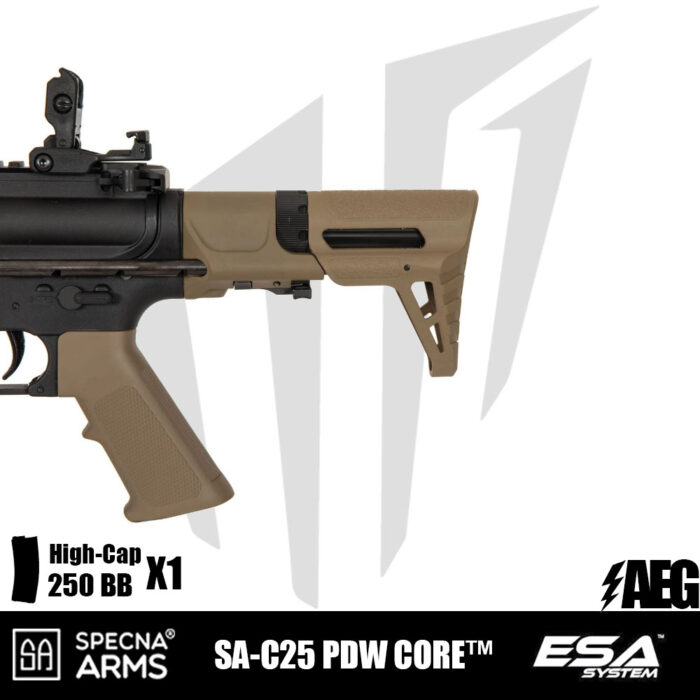 Specna Arms SA-C25 PDW CORE Airsoft Tüfeği Chaos Bronz