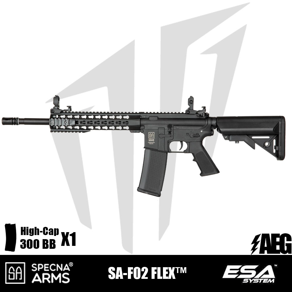 Specna Arms SA-F02 FLEX Airsoft Tüfeği Siyah