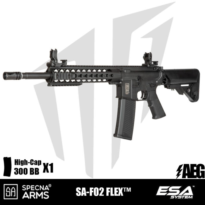 Specna Arms SA-F02 FLEX Airsoft Tüfeği Siyah