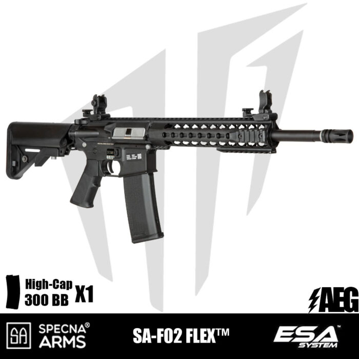 Specna Arms SA-F02 FLEX Airsoft Tüfeği Siyah