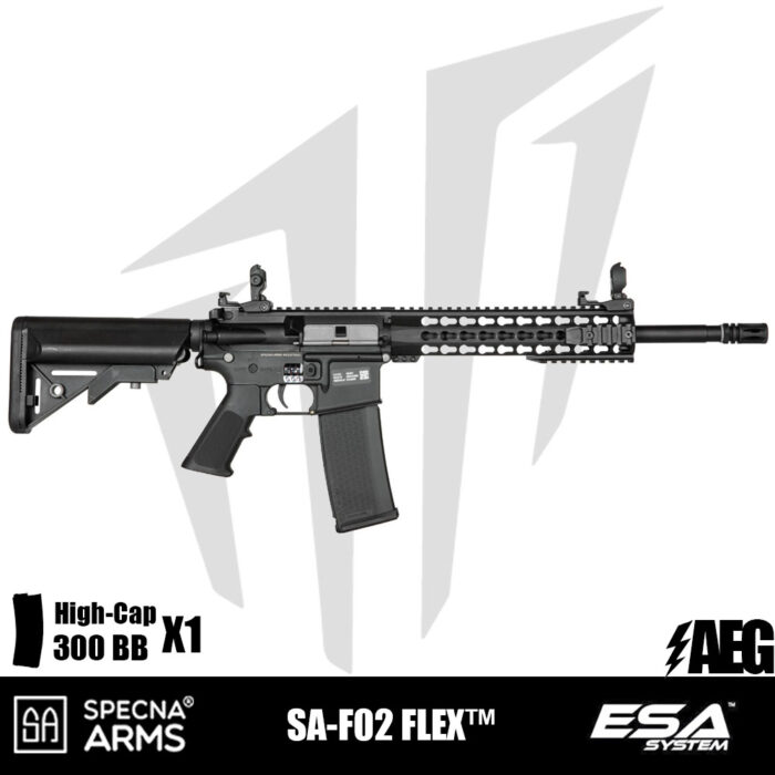 Specna Arms SA-F02 FLEX Airsoft Tüfeği Siyah