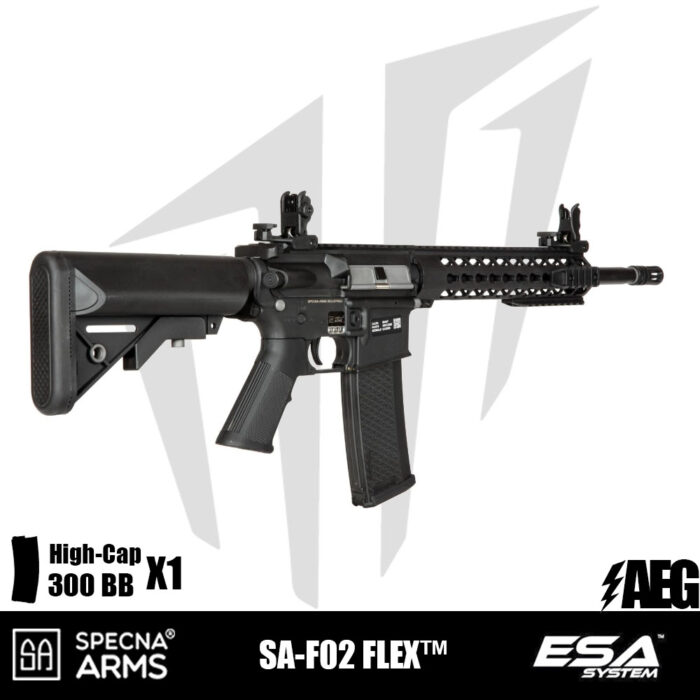 Specna Arms SA-F02 FLEX Airsoft Tüfeği Siyah