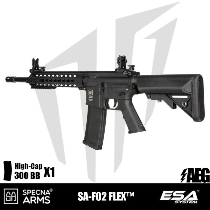 Specna Arms SA-F02 FLEX Airsoft Tüfeği Siyah