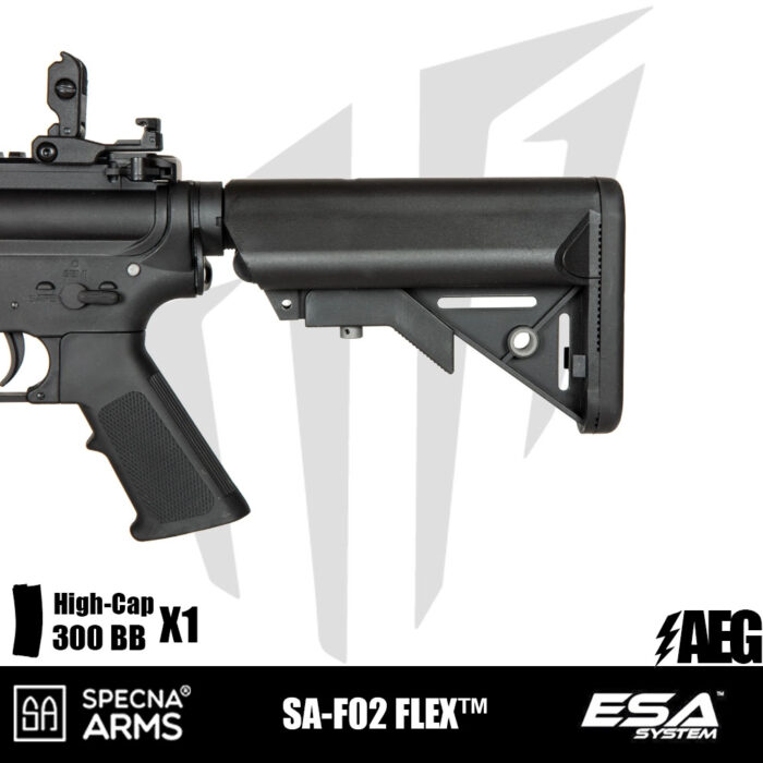 Specna Arms SA-F02 FLEX Airsoft Tüfeği Siyah