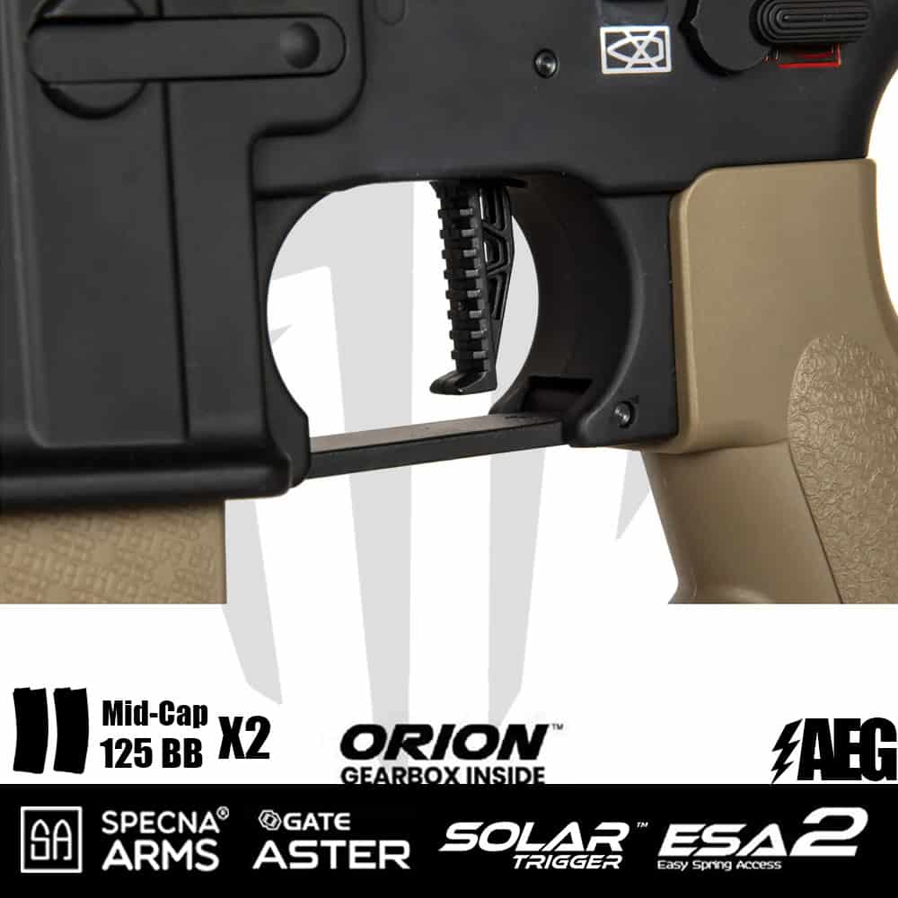 Specna Arms SA-H20 EDGE 2.0 Airsoft Tüfeği Chaos Bronz Specna Arms SA-H20 EDGE 2.0 Airsoft Tüfeği Chaos Bronz