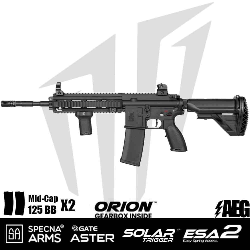 Specna Arms SA-H21 EDGE 2.0 Airsoft Tüfeği – Siyah