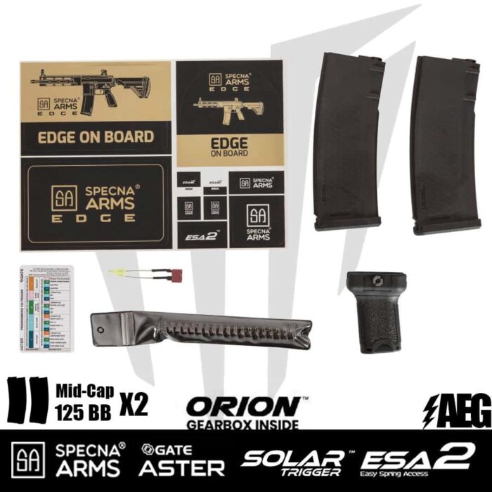 Specna Arms SA-H21 EDGE 2.0 Airsoft Tüfeği Siyah