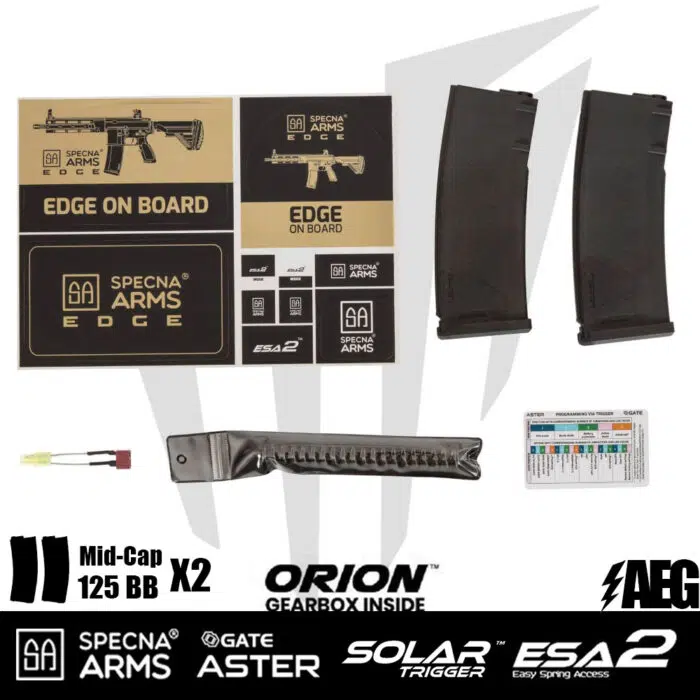 Specna Arms SA-H22 EDGE 2.0 Airsoft Tüfeği Siyah