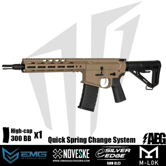 EMG Noveske Shorty 10.5 Gen 4 Airsoft Tüfeği Tan