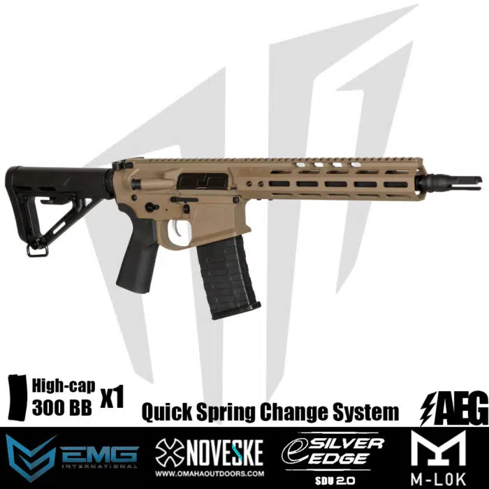EMG Noveske Shorty 10.5 Gen 4 Airsoft Tüfeği Tan